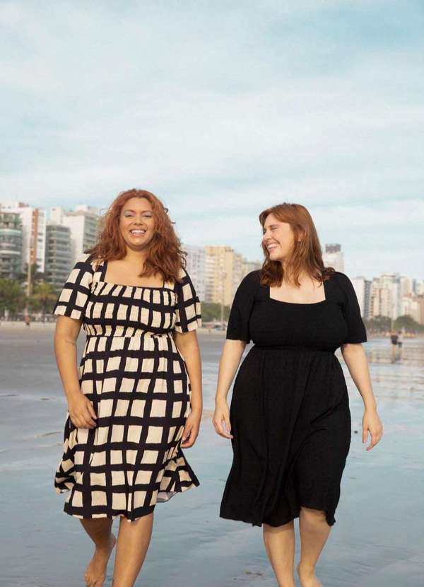 Bold - Vestido Serena Plus Size Preto 3