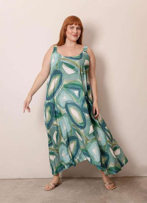 Bold - Vestido Siena Plus Size Azul