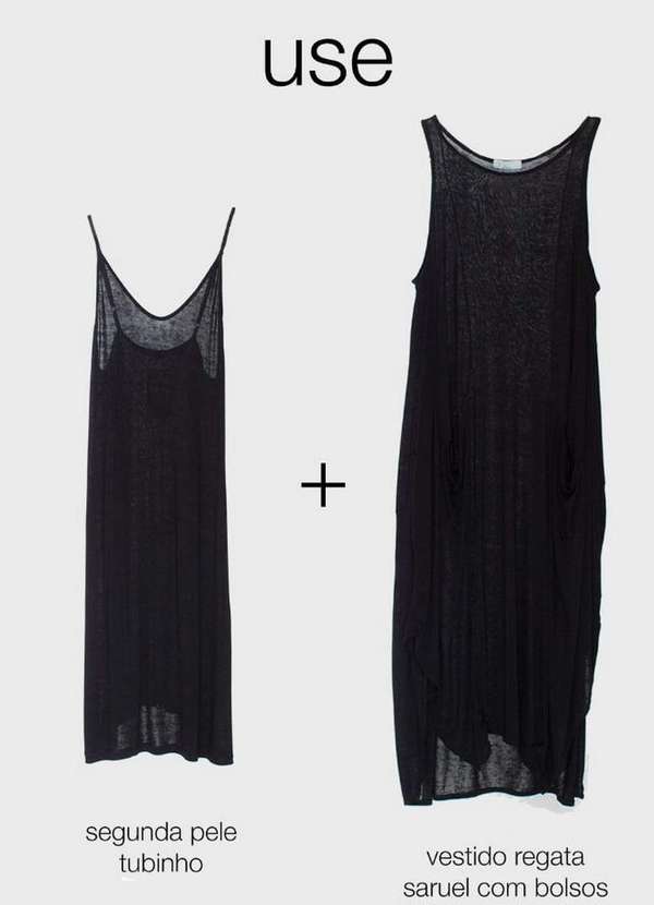 Bold - Vestido Tubinho Segunda Pele Plus Size Preto 3