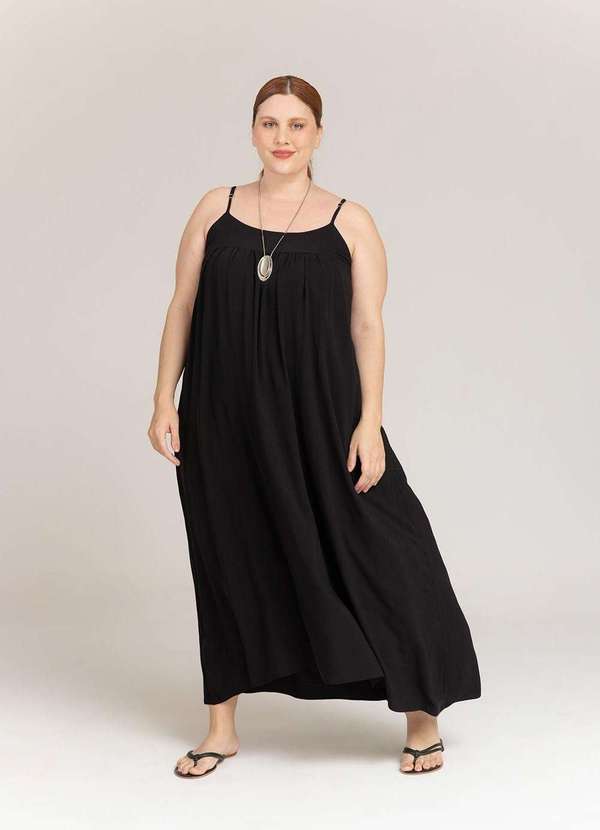 Bold - Vestido Verena Plus Size Preto 6