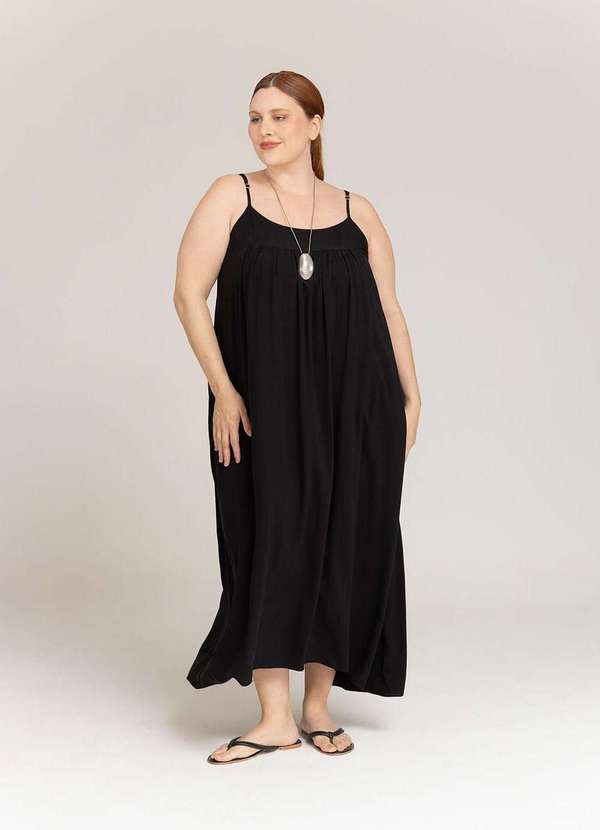 Bold - Vestido Verena Plus Size Preto 2