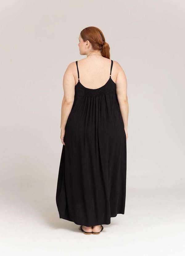 Bold - Vestido Verena Plus Size Preto 7