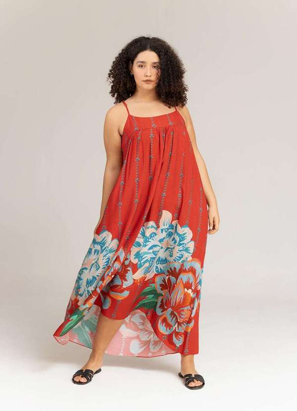 Bold - Vestido Verena Plus Size Vermelho 4