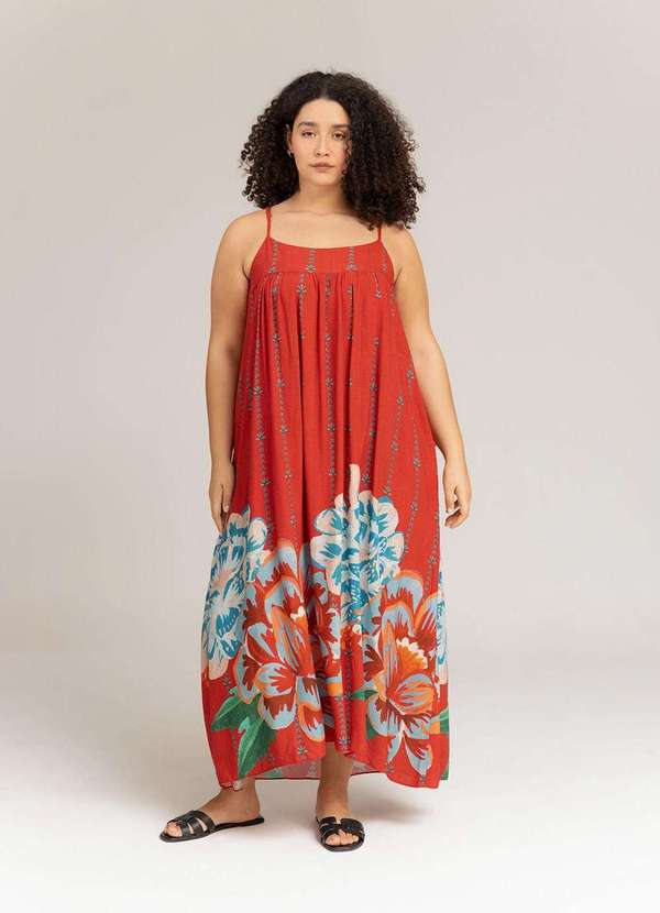 Bold - Vestido Verena Plus Size Vermelho 2