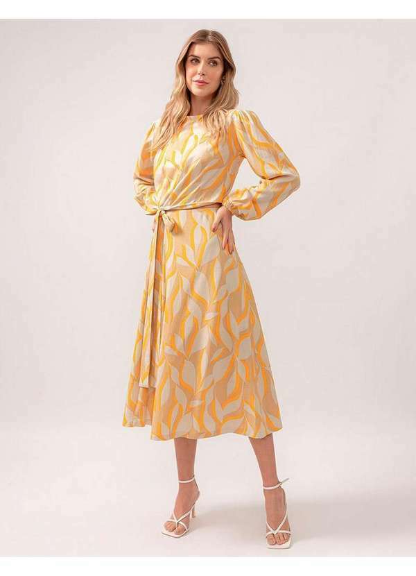 Elora - Conjunto Elora Dalia Feminino Amarelo