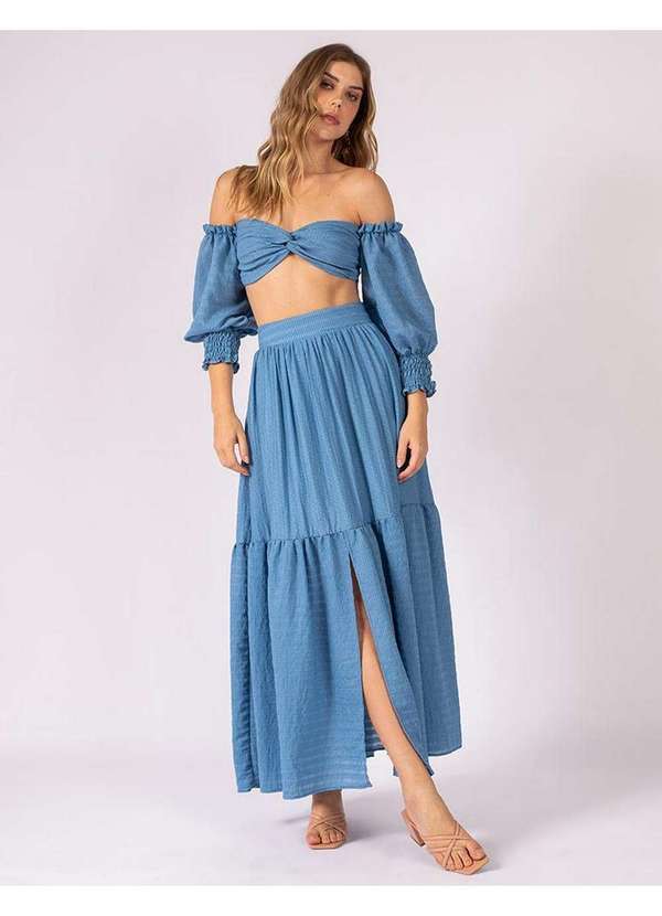 Elora - Conjunto Vick Elora Feminino Azul
