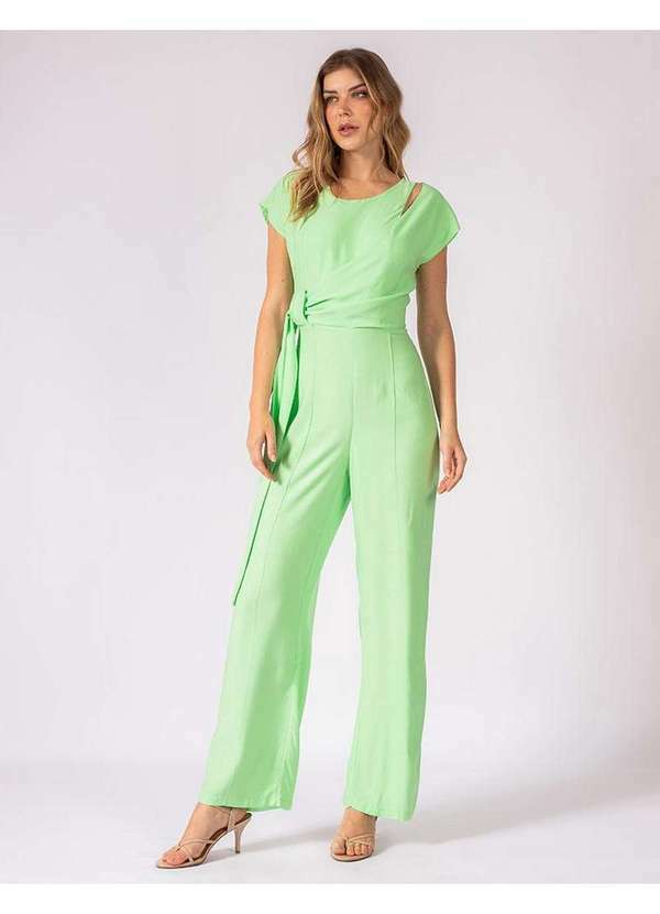 Elora - Macacão Elora Ribbon Feminino Verde