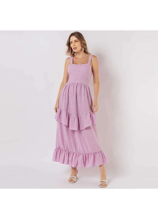 Elora - Vestido Lese Elora Feminino Lilás