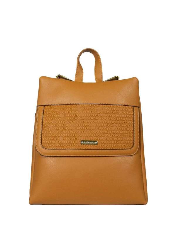 Le Postiche - Bolsa Costas Franzido Le Postiche Caramelo