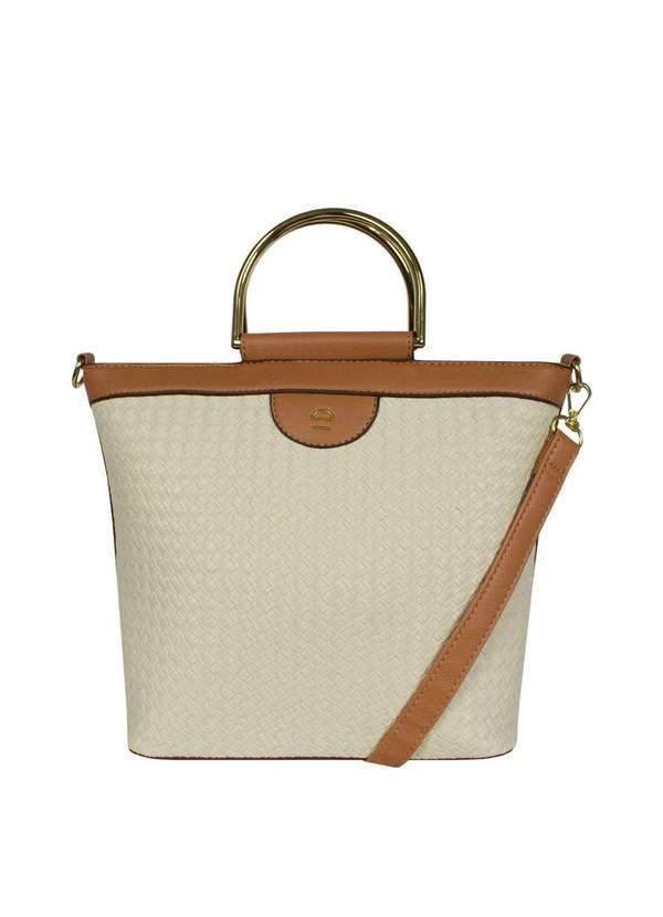Le Postiche - Bolsa Transversal e Mão Tressê Le Postiche Off-White