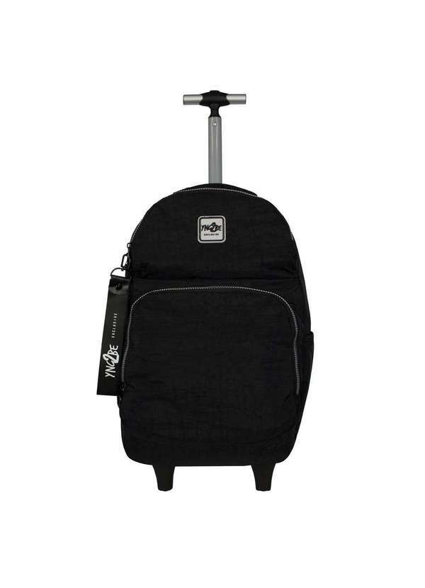 Luxcel Mochila De Rodinha Crinkle Classic Juvenil Luxcel Preto Luxcel Mochila De Rodinha Crinkle Classic Juvenil Luxcel Preto