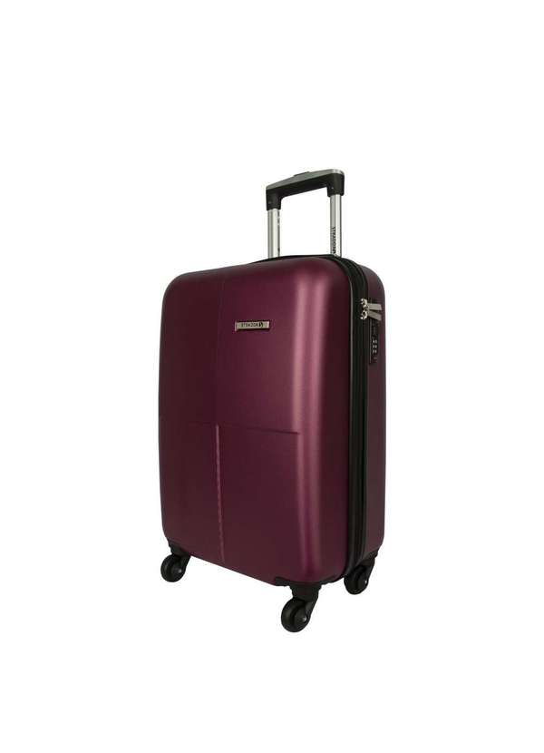 Stradda - Mala de Viagem Bordo com Rodas Giro 360° Rígida Verona Stradda Roxo 2