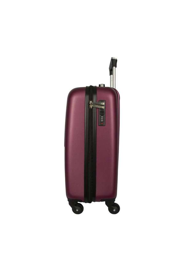 Stradda - Mala de Viagem Bordo com Rodas Giro 360° Rígida Verona Stradda Roxo 3