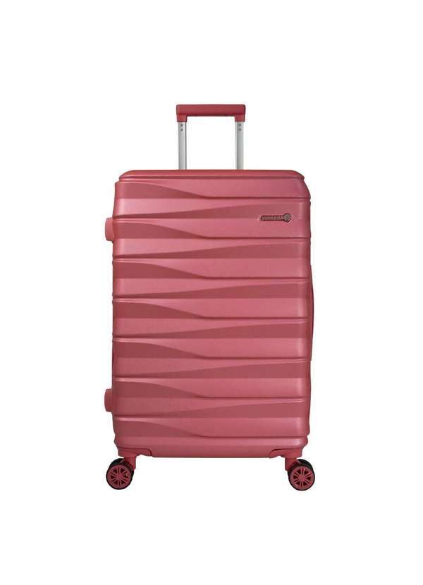 Stradda - Mala Grande 32kg Rígida Rodas Giro 360º Carmel Stradda Rosa-Claro