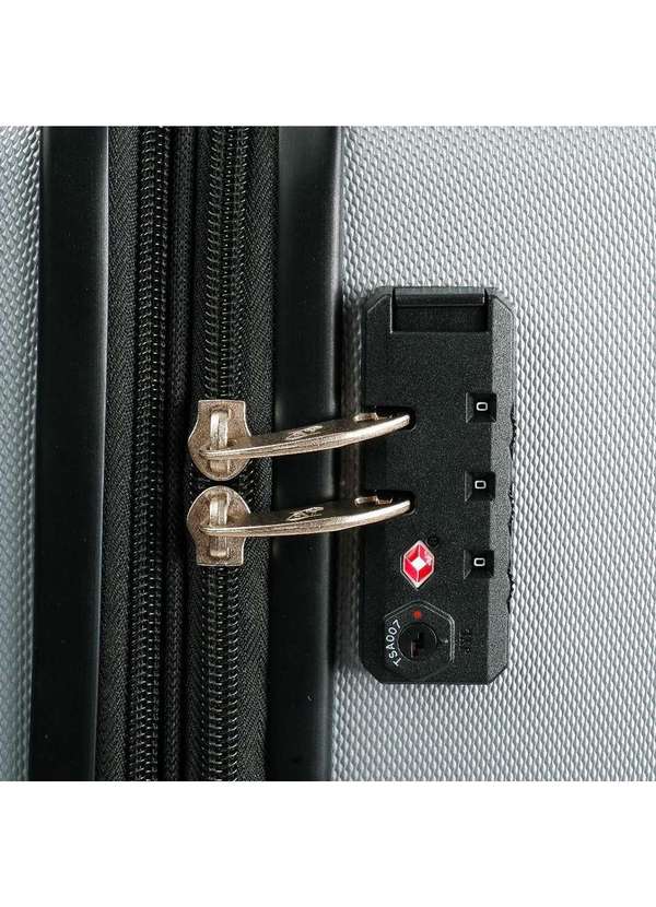 American Tourister - Mala Grande 32kg Rígida Rodas Giro 360° Cuiabá American Tourister Cinza 4