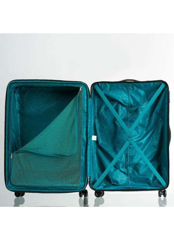 American Tourister - Mala Grande 32kg Rígida Rodas Giro 360° Cuiabá American Tourister Cinza 6