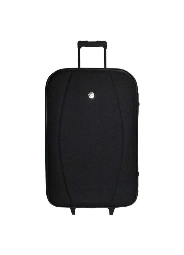 Cruzeiro - Mala Grande 32kg Tecido com Rodas Flórida Cruzeiro Preto