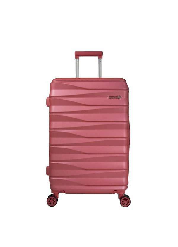 Stradda - Mala Média 23kg Rígida Rodas Giro 360º Carmel Stradda Rosa-Claro
