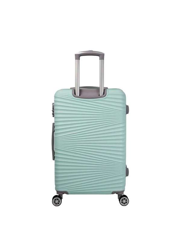 Stradda - Mala Média 23kg Rígida Rodas Giro 360° Milão Stradda Verde-Claro 2