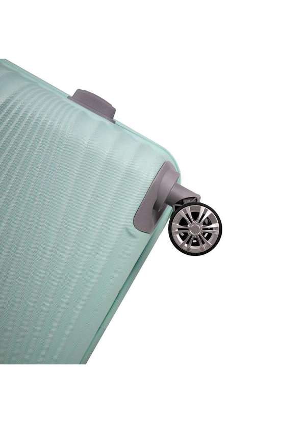 Stradda - Mala Média 23kg Rígida Rodas Giro 360° Milão Stradda Verde-Claro 6