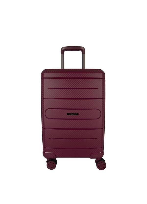 Le Postiche - Mala Pequena 10kg Rígida Rodas Giro 360° Berlim Black Le Postiche Vinho