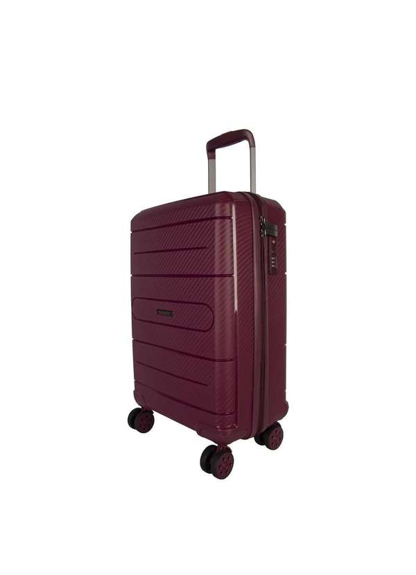 Le Postiche - Mala Pequena 10kg Rígida Rodas Giro 360° Berlim Black Le Postiche Vinho 2