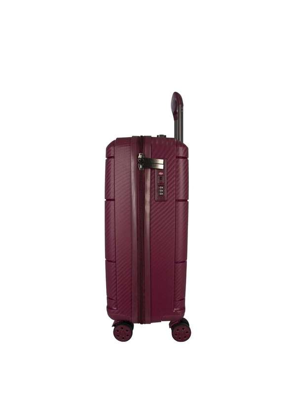 Le Postiche - Mala Pequena 10kg Rígida Rodas Giro 360° Berlim Black Le Postiche Vinho 3