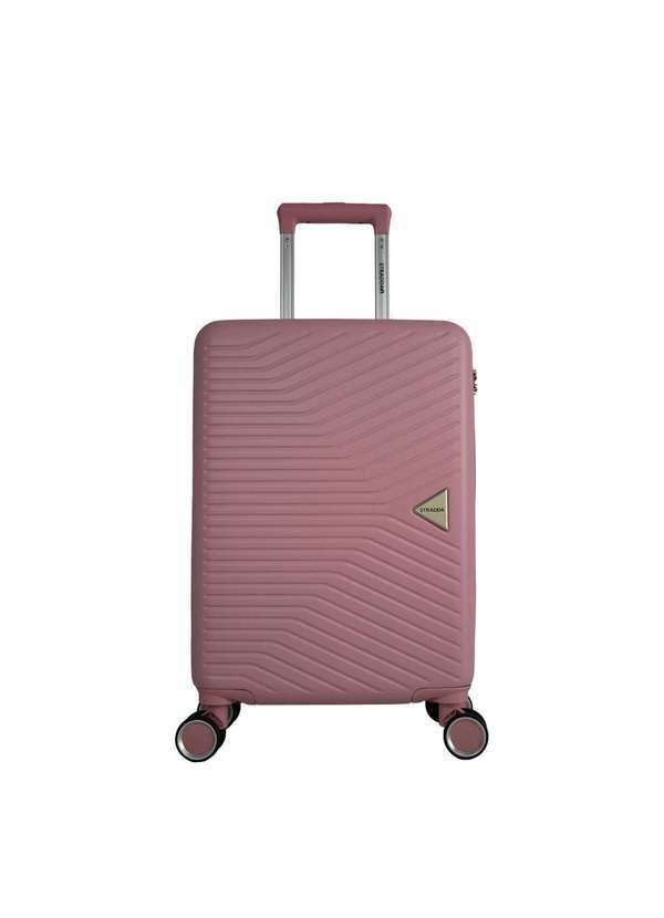 Stradda - Mala Pequena de Bordo 10kg Rígida Rodas Giro 360° Áustria Stradda Rosa