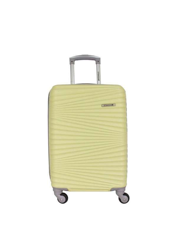 Stradda - Mala Pequena de Bordo 10kg Rígida Rodas Giro 360° Milão Stradda Amarelo