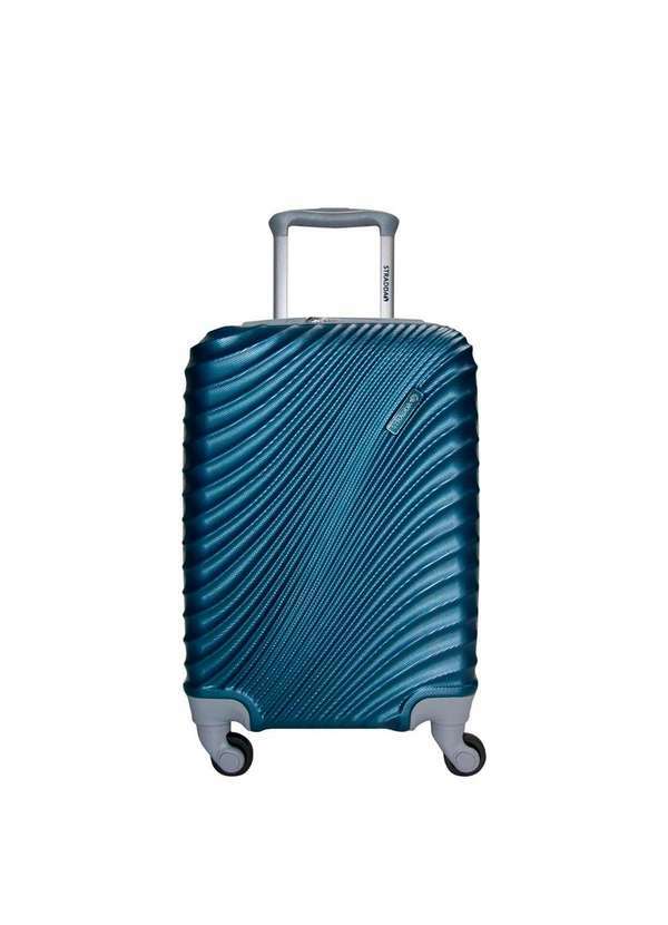 Stradda - Mala Pequena de Bordo 10kg Rígida Rodas Giro 360° Sintra Stradda Azul-Médio