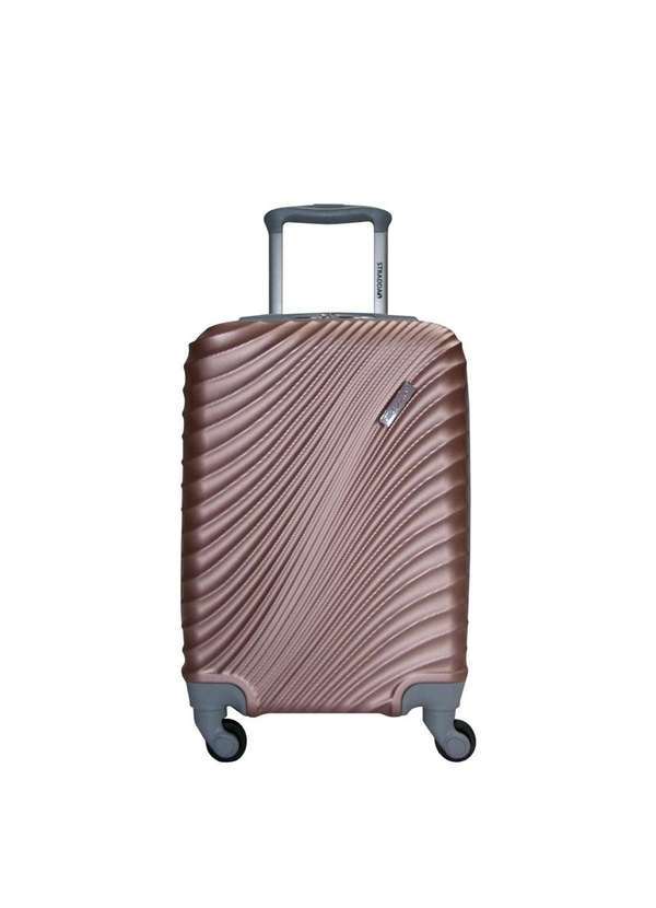 Stradda - Mala Pequena de Bordo 10kg Rígida Rodas Giro 360° Sintra Stradda Rosa-Claro