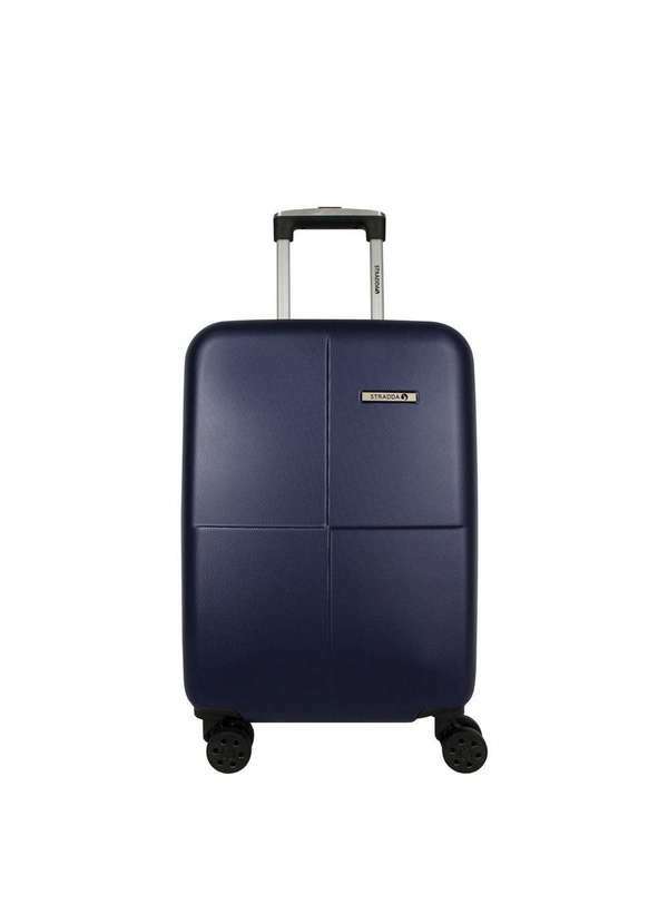 Stradda - Mala Pequena de Bordo 10kg Rígida Rodas Giro 360° Verona Stradda Azul-Marinho