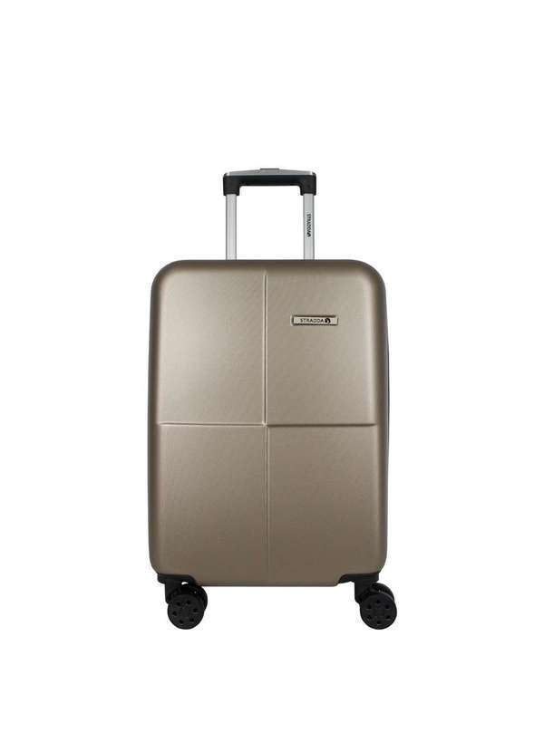 Stradda - Mala Pequena de Bordo 10kg Rígida Rodas Giro 360° Verona Stradda Bege