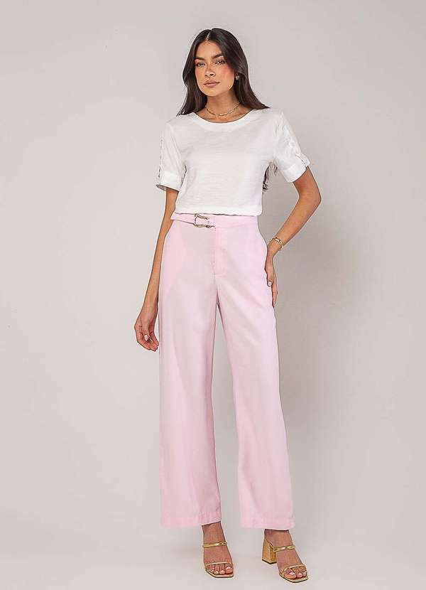 Salvatore Fashion - Blusa Alfaiataria com Botões na Manga Branco 3