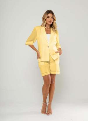 Salvatore Fashion - Conjunto Blazer com Bermuda - SALVATORE FASHION