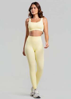 Salvatore Fashion - Conjunto Fitness Calça e Top sem Costura - SALVATORE FASHION