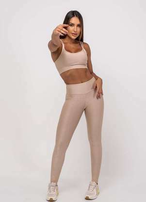 Salvatore Fashion - Calça Legging Suplex Canelada Brilho Básica  Fashion - SALVATORE FASHION