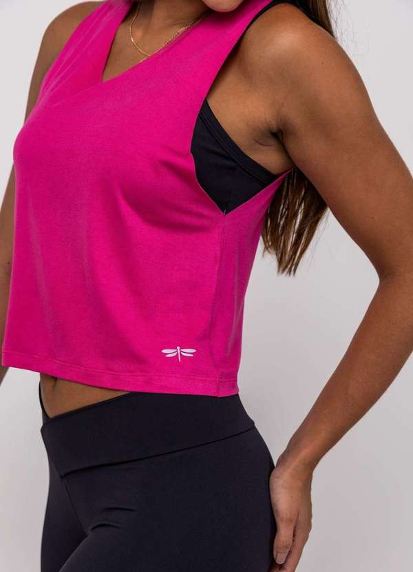 Salvatore Fashion - Regata Libélula Malha  Fashion Rosa 2