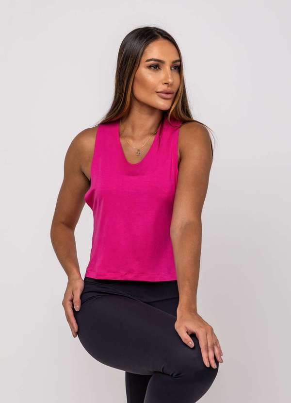 Salvatore Fashion - Regata Libélula Malha  Fashion Rosa 6