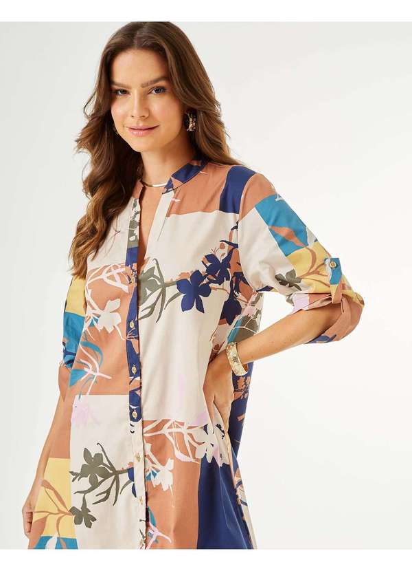 Zinzane - Chemise Zinzane Feminino Barbara Curto Branco 2