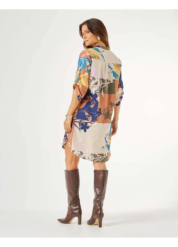 Zinzane - Chemise Zinzane Feminino Barbara Curto Branco 3