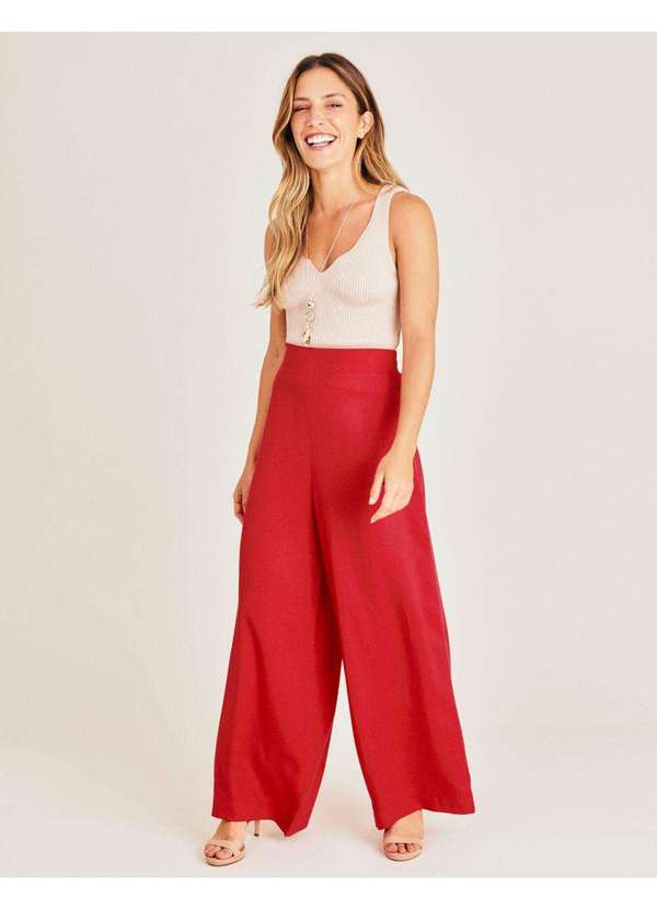 Zinzane - Regata Tricot Detalhe Decote V - Areia Bege