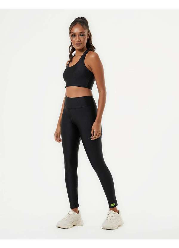 Zinzane - Calca Legging Gloss - Preto Preto