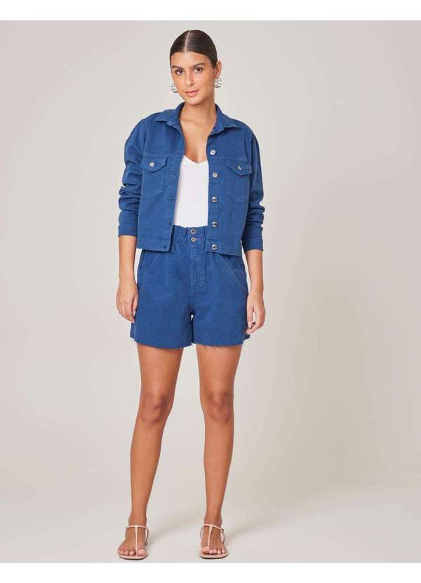 Zinzane - Jaqueta Sarja - Azul Marinho Azul