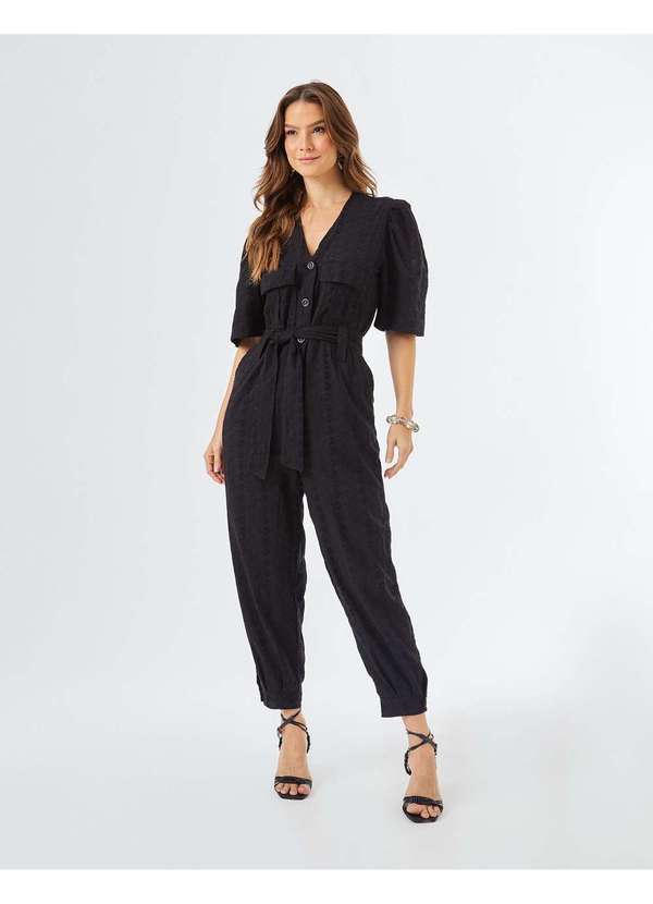 Zinzane - Macacao Zinzane Feminino Laise - Preto Preto