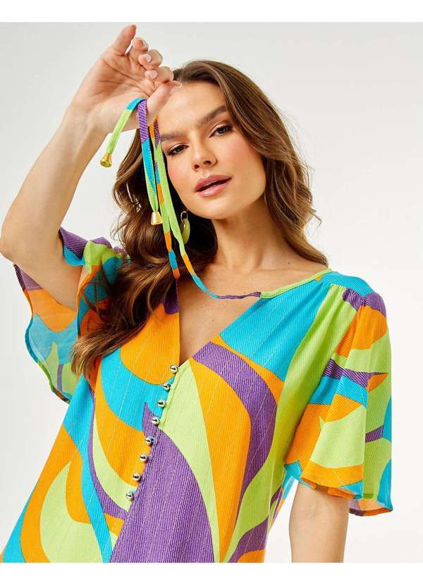 Zinzane - Macaquinho Zinzane Feminino Debi Lurex - Verde Verde 2