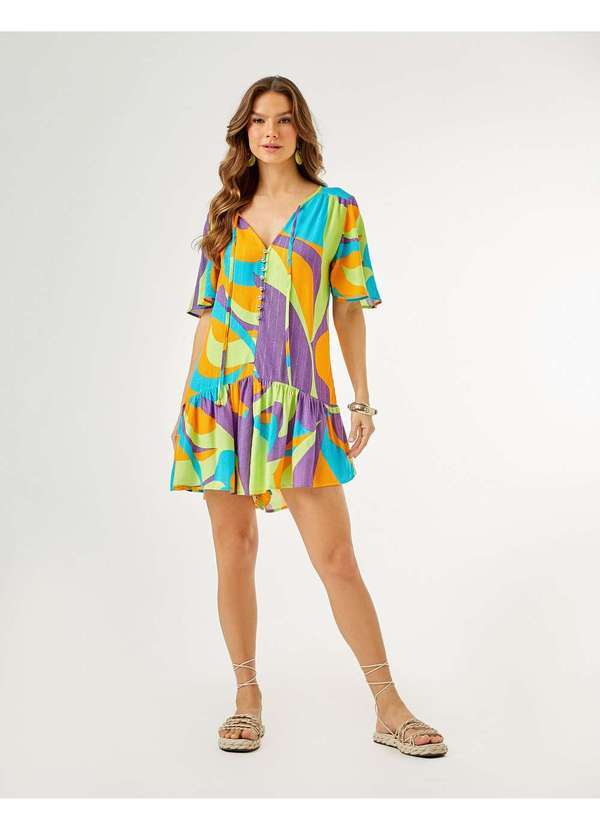 Zinzane - Macaquinho Zinzane Feminino Debi Lurex - Verde Verde 4