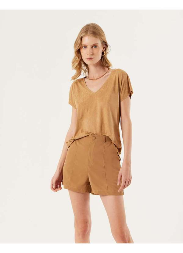 Zinzane - Short Alfaiataria Vinco - Bege Bege 2