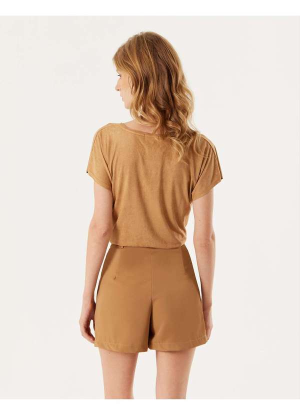 Zinzane - Short Alfaiataria Vinco - Bege Bege 4