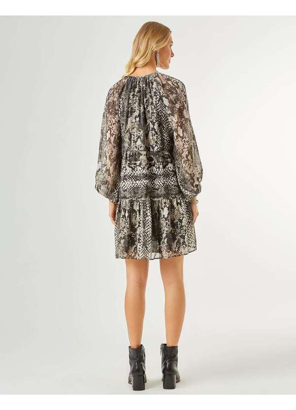 Zinzane - Vestido Veronica Amplo Cinza 4